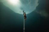 High-quality freediving gear for men, including wetsuits, fins, and masks.