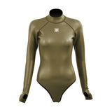 10 Women's Siren Open Back Bikini - Gold
