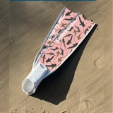 Spierre Shark Fam Coral Design Carbon Art Fins