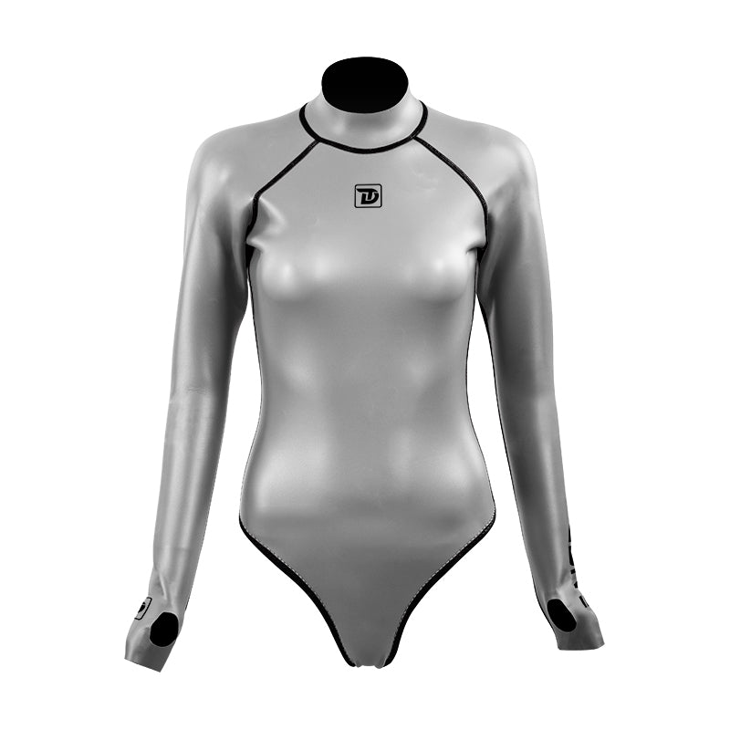 13 Women's Siren Open Back Bikini - Silver