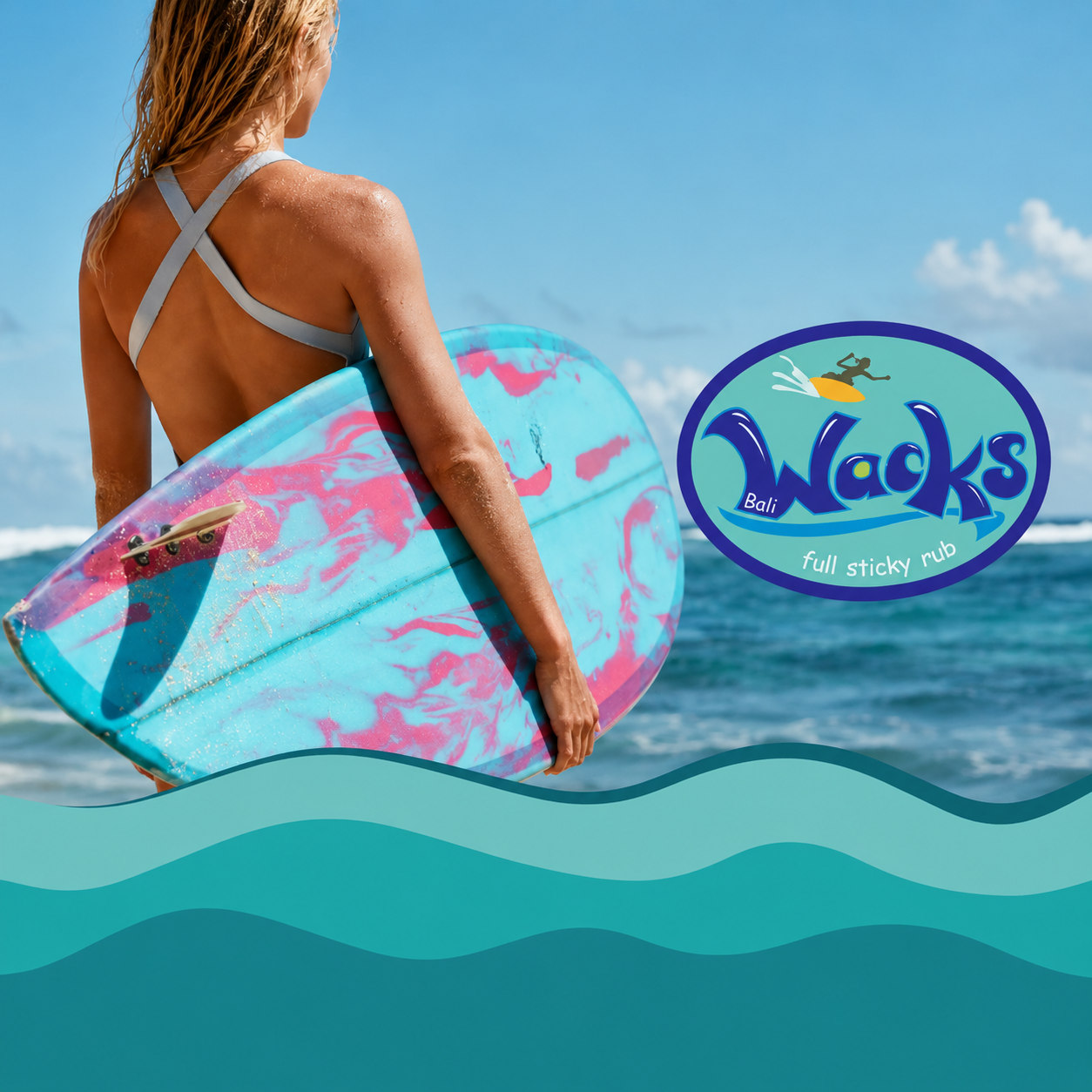 Bali Wacks Surfboard Wax Tropical Formula