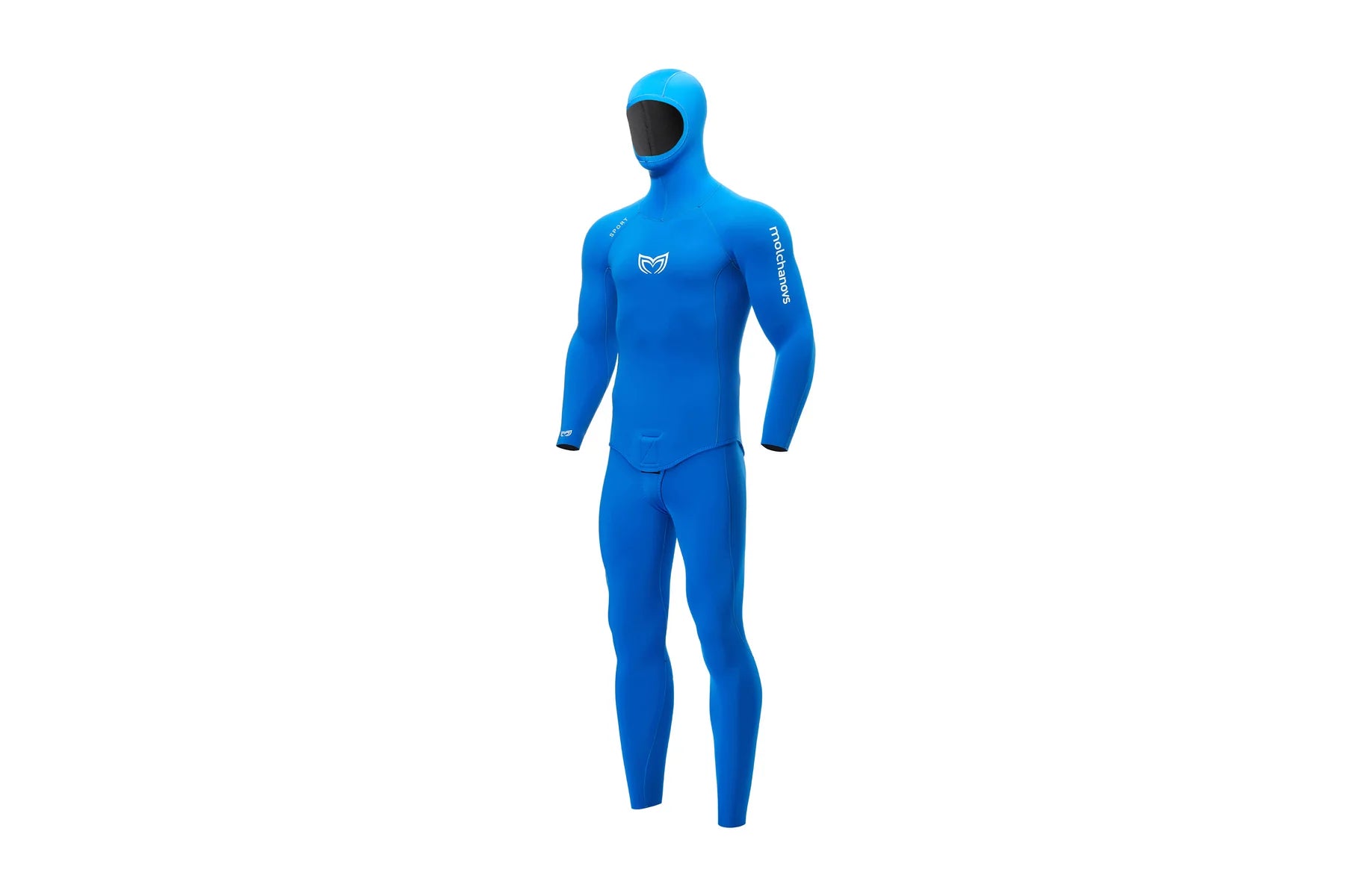 Men's SPORT Wetsuit 3mm Outside-Lined - Blue-2