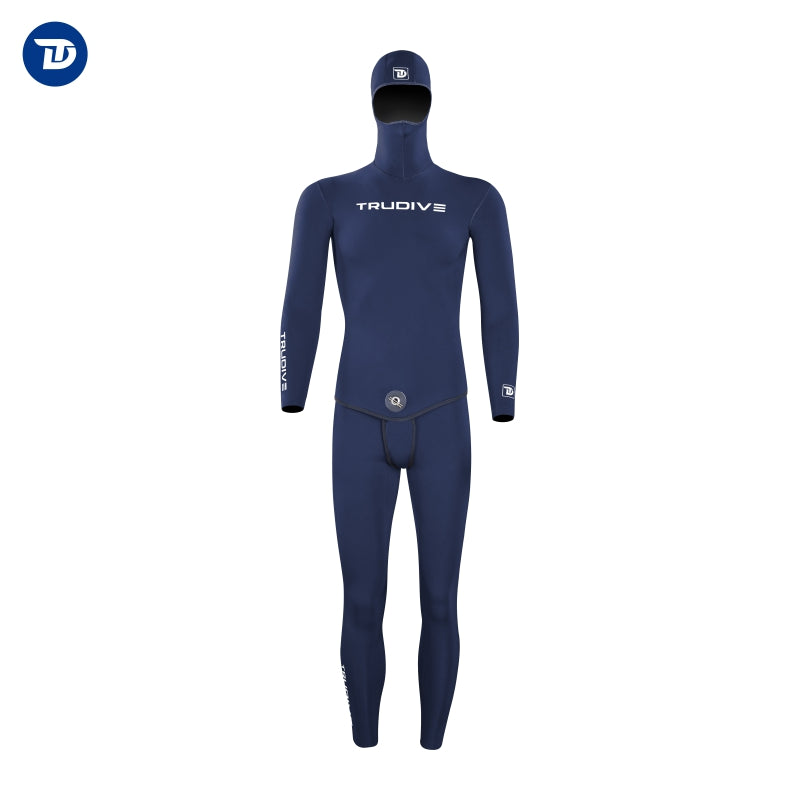 7 Men's Super Elastic Reversible Wetsuit - Black Navy
