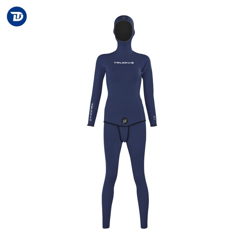 7 Women's Super Elastic Reversible Wetsuit -  Black Navy