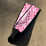 Spierre Pink Scale Design Carbon Art Fins
