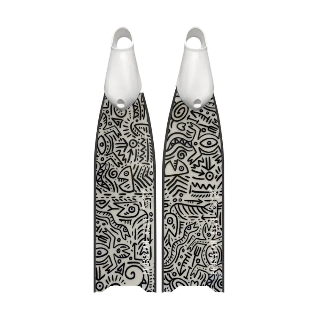 Prussian Blue Alternate World Fiberglass Fins