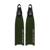 Prussian Blue Army Green Fiberglass Fins