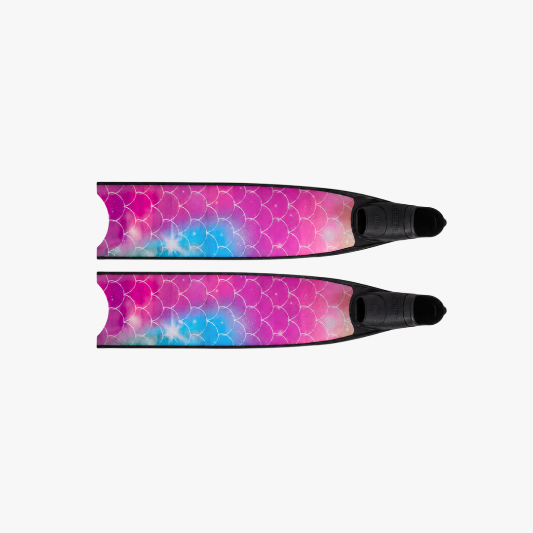 Leaderfins Mermaid Pink ICT Fiberglass Bifins