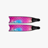 Leaderfins Mermaid Pink ICT Fiberglass Bifins