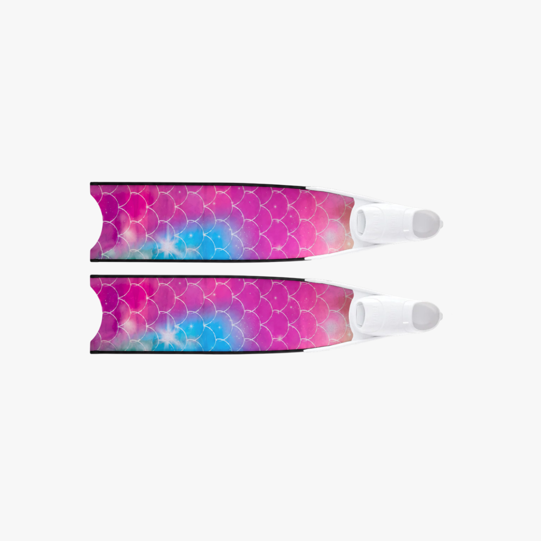 Leaderfins Mermaid Pink ICT Fiberglass Bifins