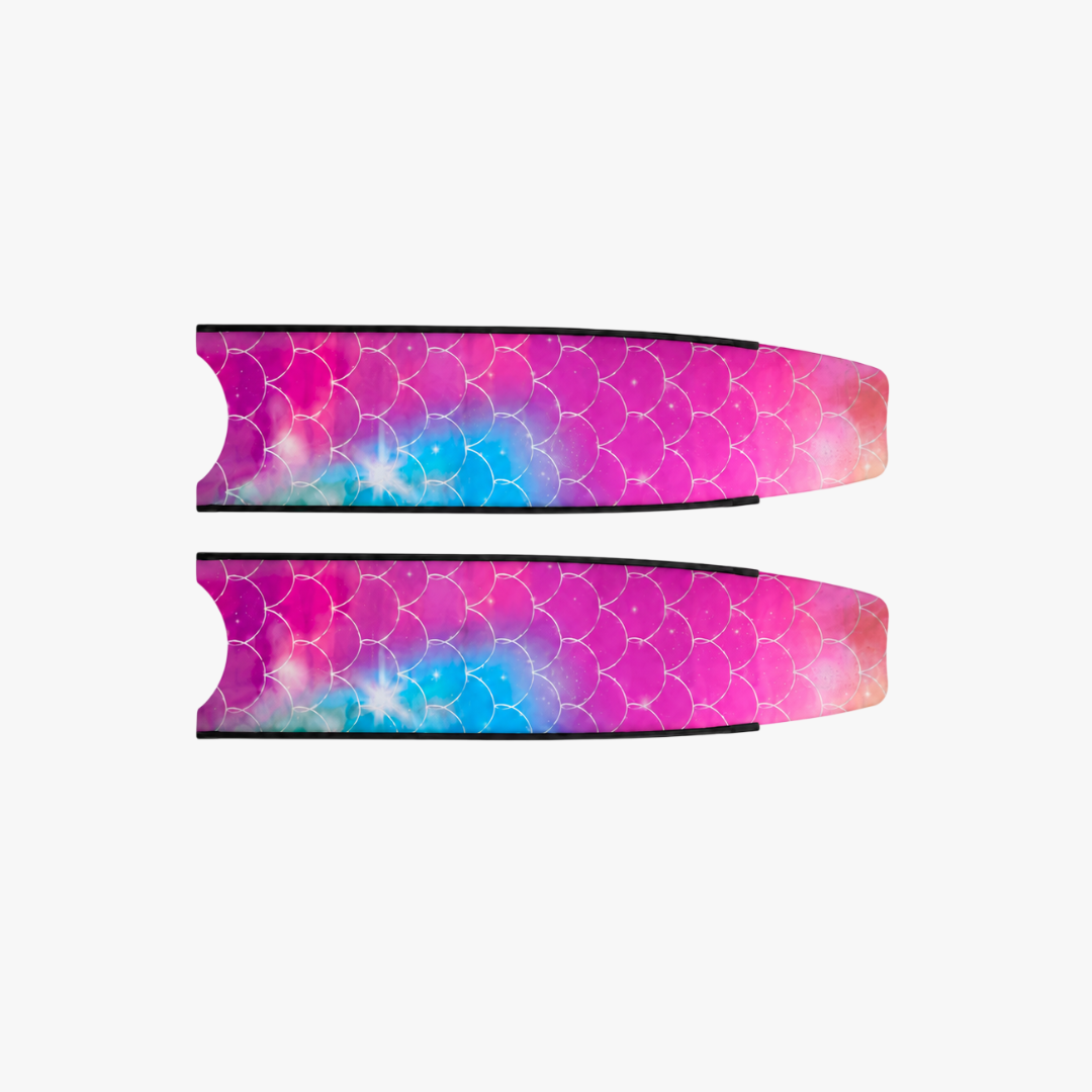 Leaderfins Mermaid Pink ICT Fiberglass Bifins