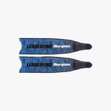 Leaderfins Blue Camo Fiberglass Bifins