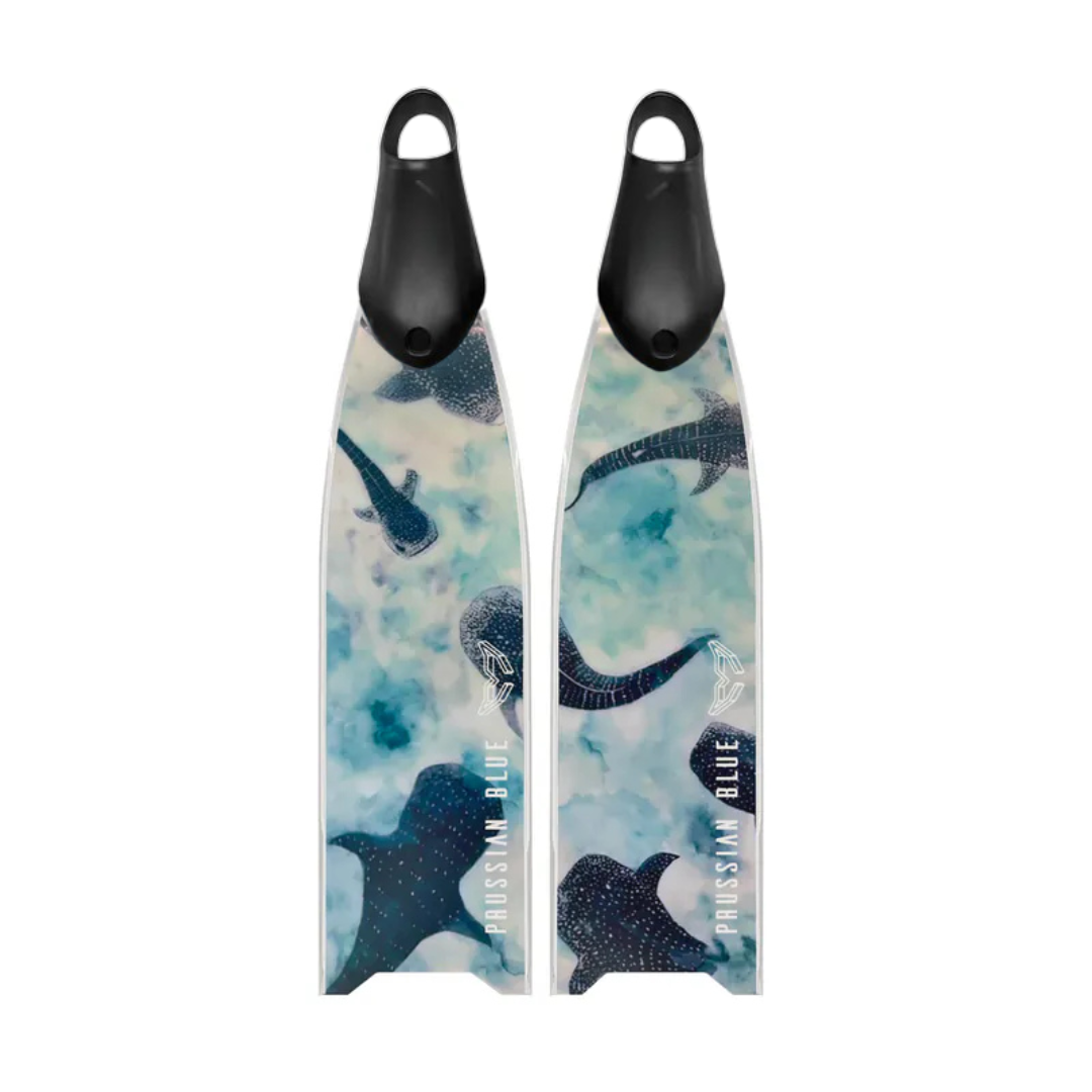 Prussian Blue Drifting Fiberglass Fins