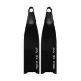 Prussian Blue Ink Black Fiberglass Fins