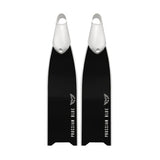 Prussian Blue Ink Black Fiberglass Fins