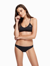 Cross-Tie Back Bikini Top