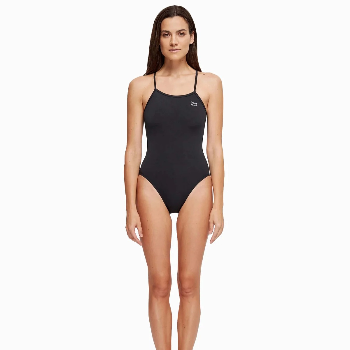 Cross-Tie Back One-Piece Swimsuit