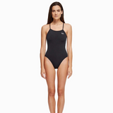 Cross-Tie Back One-Piece Swimsuit