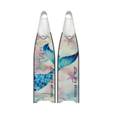 Prussian Blue Ocean Tale Fiberglass Fins