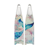 Prussian Blue Ocean Tale Fiberglass Fins
