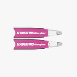 Leaderfins Pink Ice Fiberglass Bifins