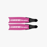 Leaderfins Pink Ice Fiberglass Bifins
