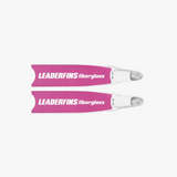 Leaderfins Pink Ice Fiberglass Bifins