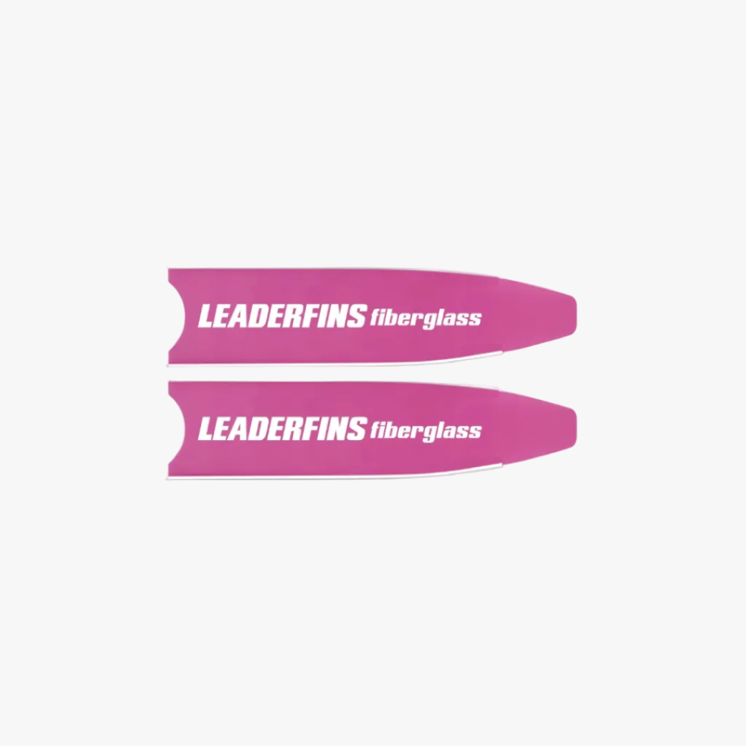 Leaderfins Pink Ice Fiberglass Bifins