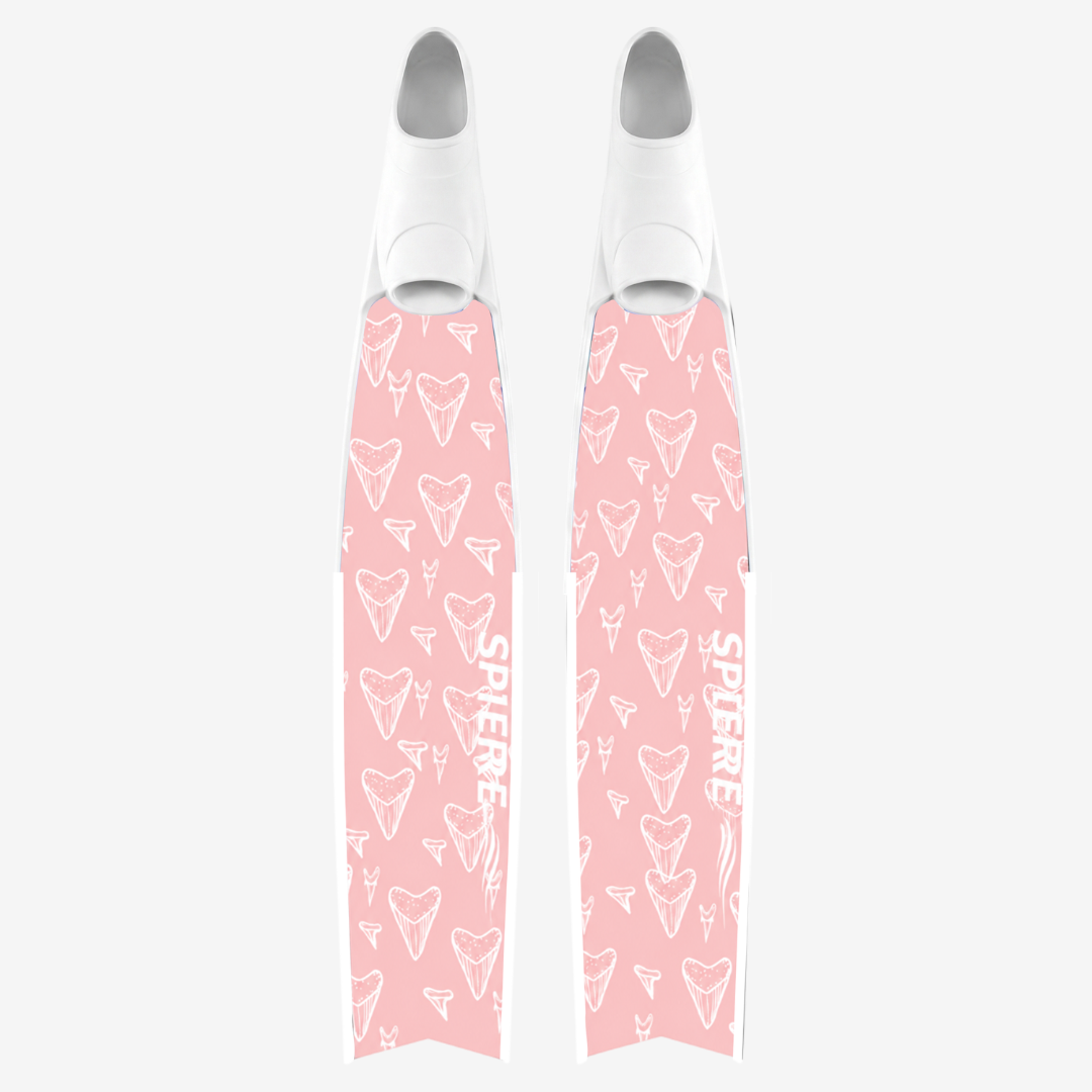 Spierre Pink Predator Design Carbon Art Fins