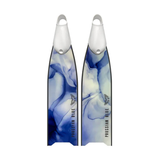 Prussian Blue Purple Splash Fiberglass Fins