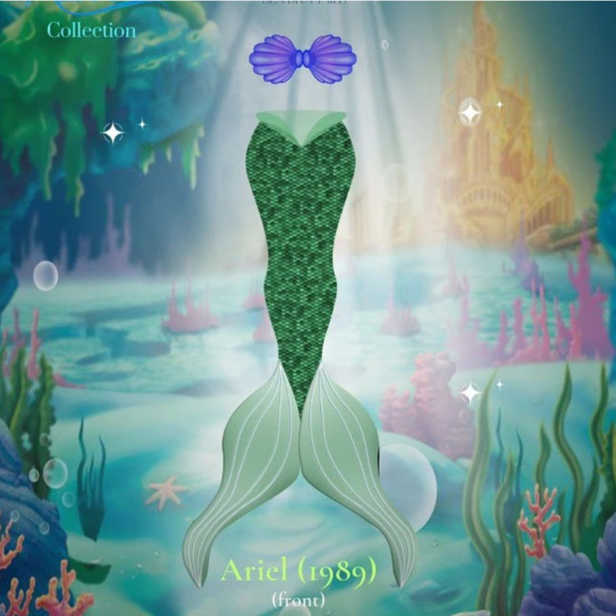 Mermaid Tail Ariel (1989)