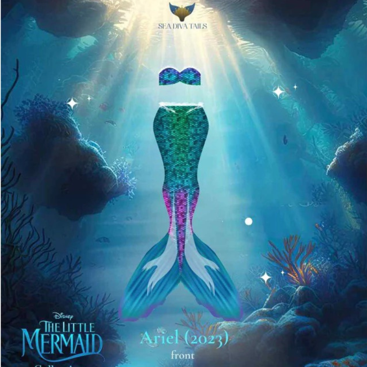 Mermaid Tail Ariel (2023)