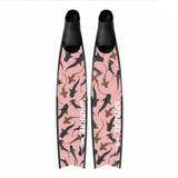 Spierre Shark Fam Coral Design Carbon Art Fins