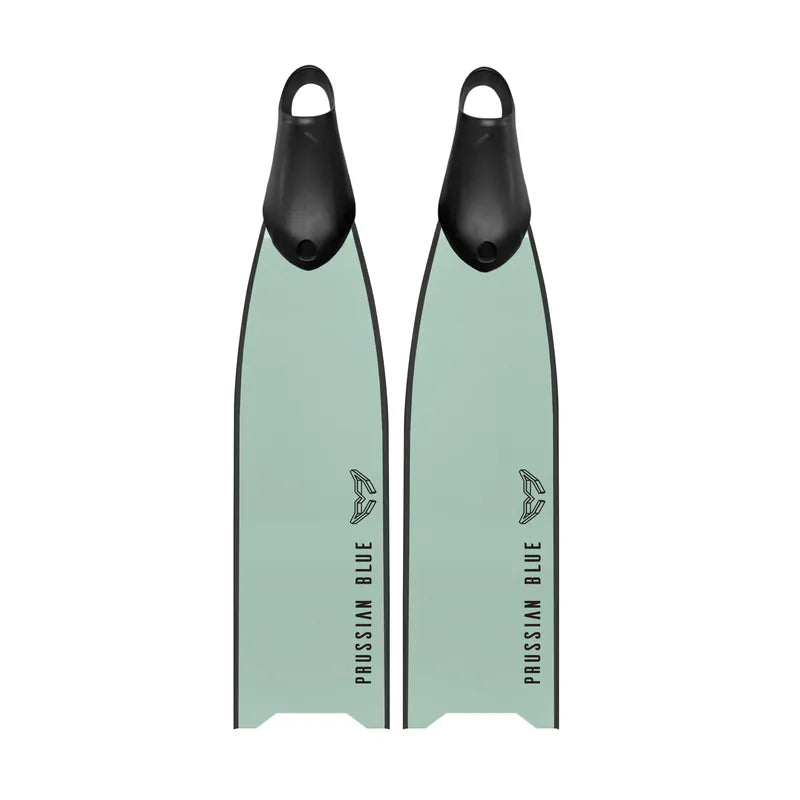 Prussian Blue Tiffany Green Fiberglass Fins