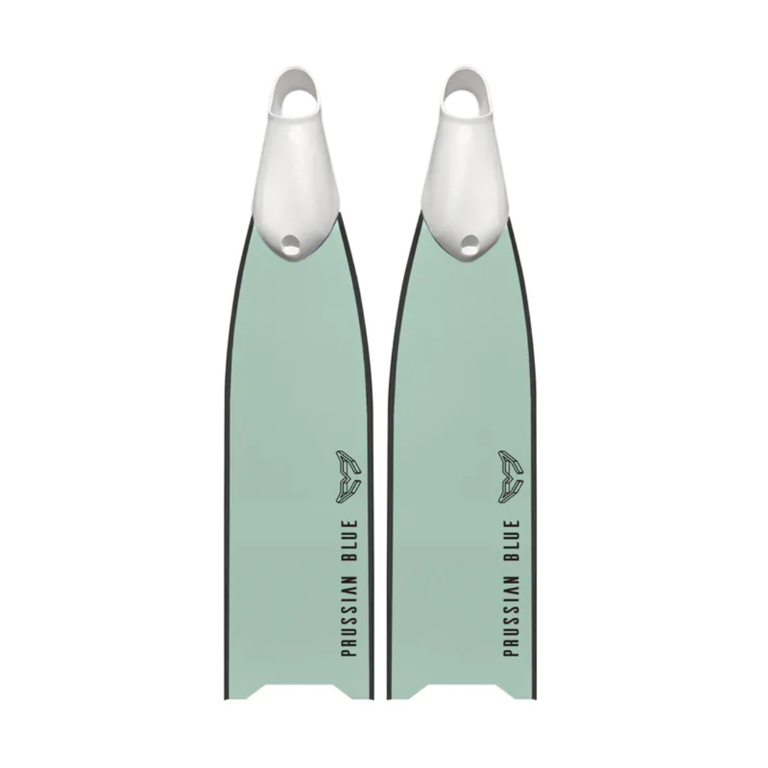 Prussian Blue Tiffany Green Fiberglass Fins