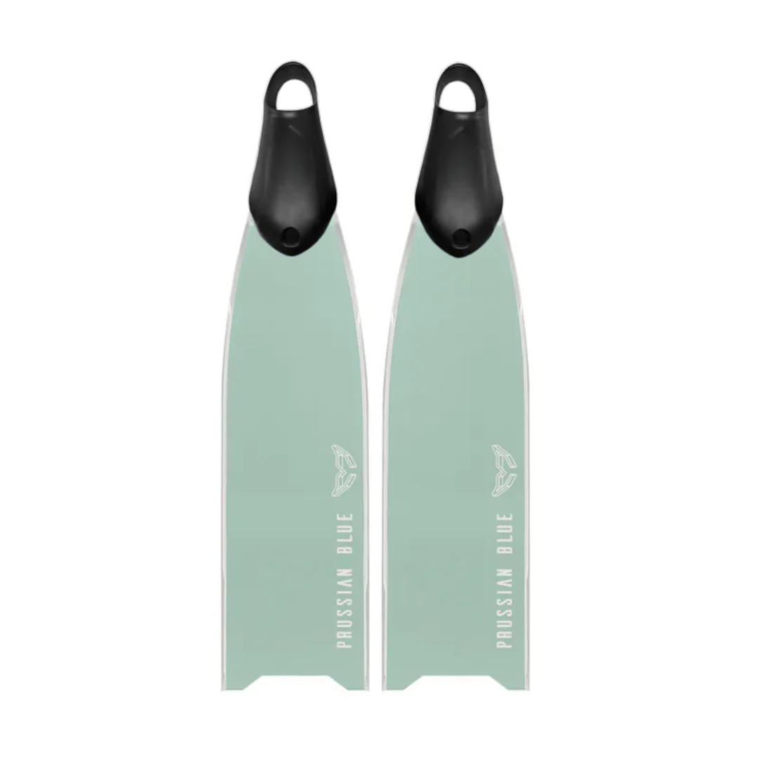 Prussian Blue Tiffany Green Fiberglass Fins