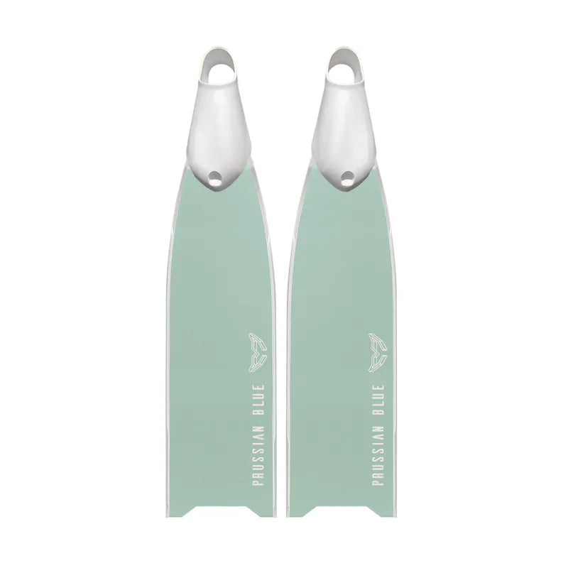 Prussian Blue Tiffany Green Fiberglass Fins