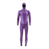 12 TruDive Men's Glide Skin Classic Freediving Wetsuit - Purple