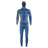12 Men's Glide Skin Streamline Wetsuit Two-Tone - Blue Gray