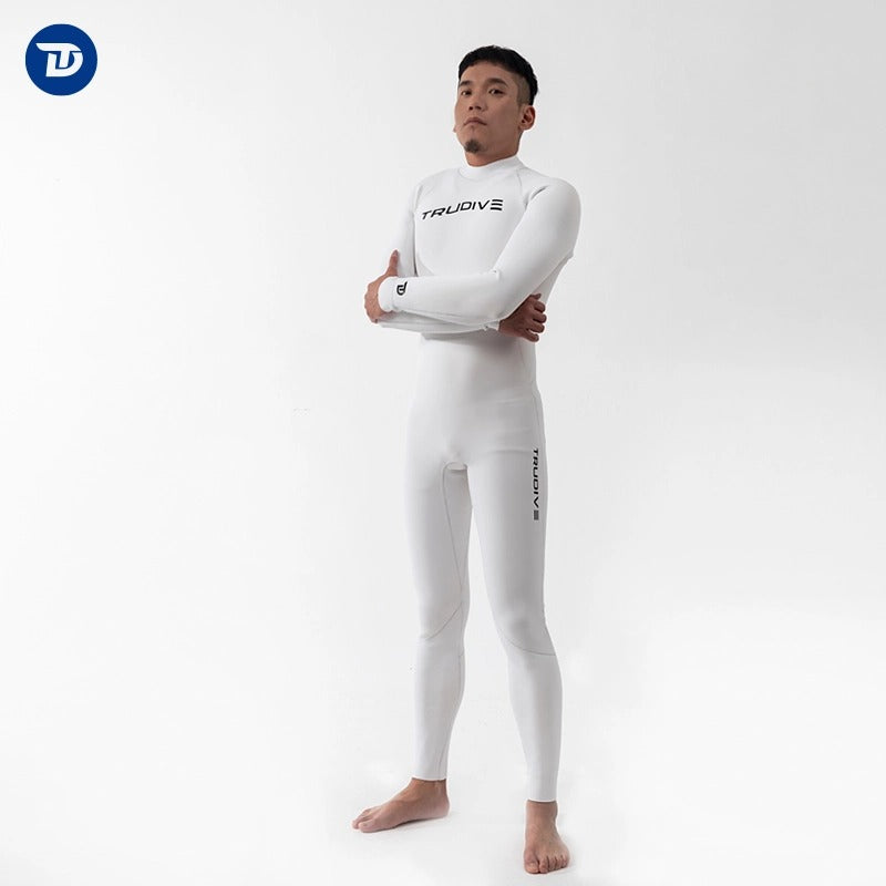 Men's Longsleeve Jumpsuit Super Elastic Wetsuit 2mm