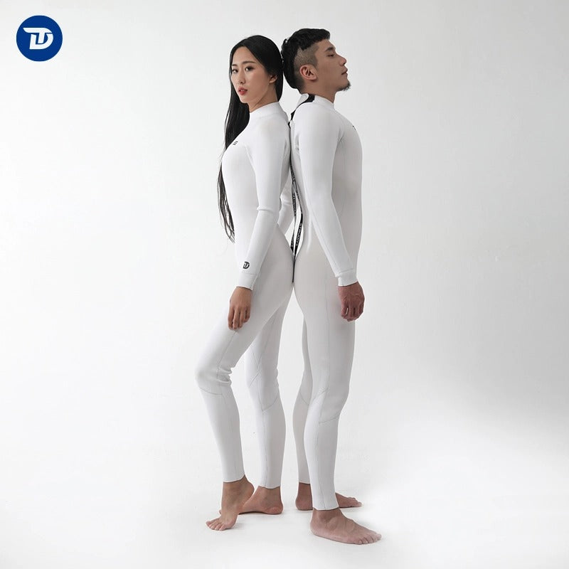 Men's Longsleeve Jumpsuit Super Elastic Wetsuit 2mm