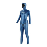 11 Women's Glide Skin Classic Freediving Wetsuit - Blue