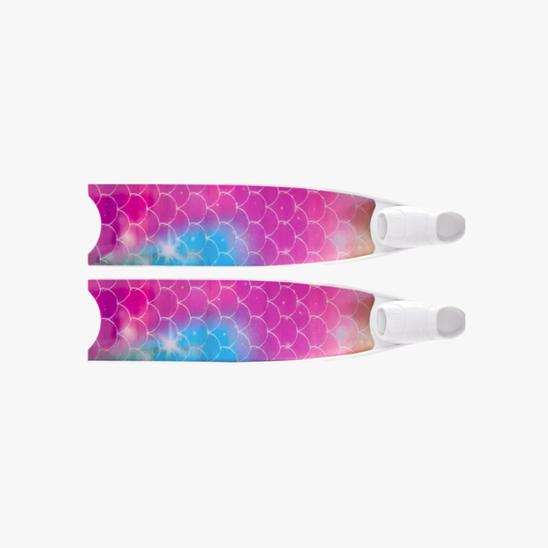 Leaderfins Mermaid Pink ICT Fiberglass Bifins