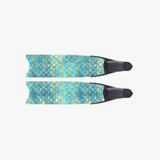 Leaderfins Mermaid Blue ICT Fiberglass Bifins
