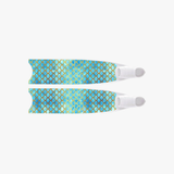 Leaderfins Mermaid Blue ICT Fiberglass Bifins
