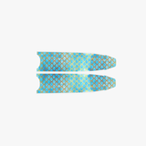 Leaderfins Mermaid Blue ICT Fiberglass Bifins